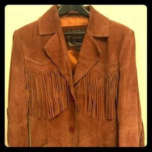Suede and Fringe Jacket